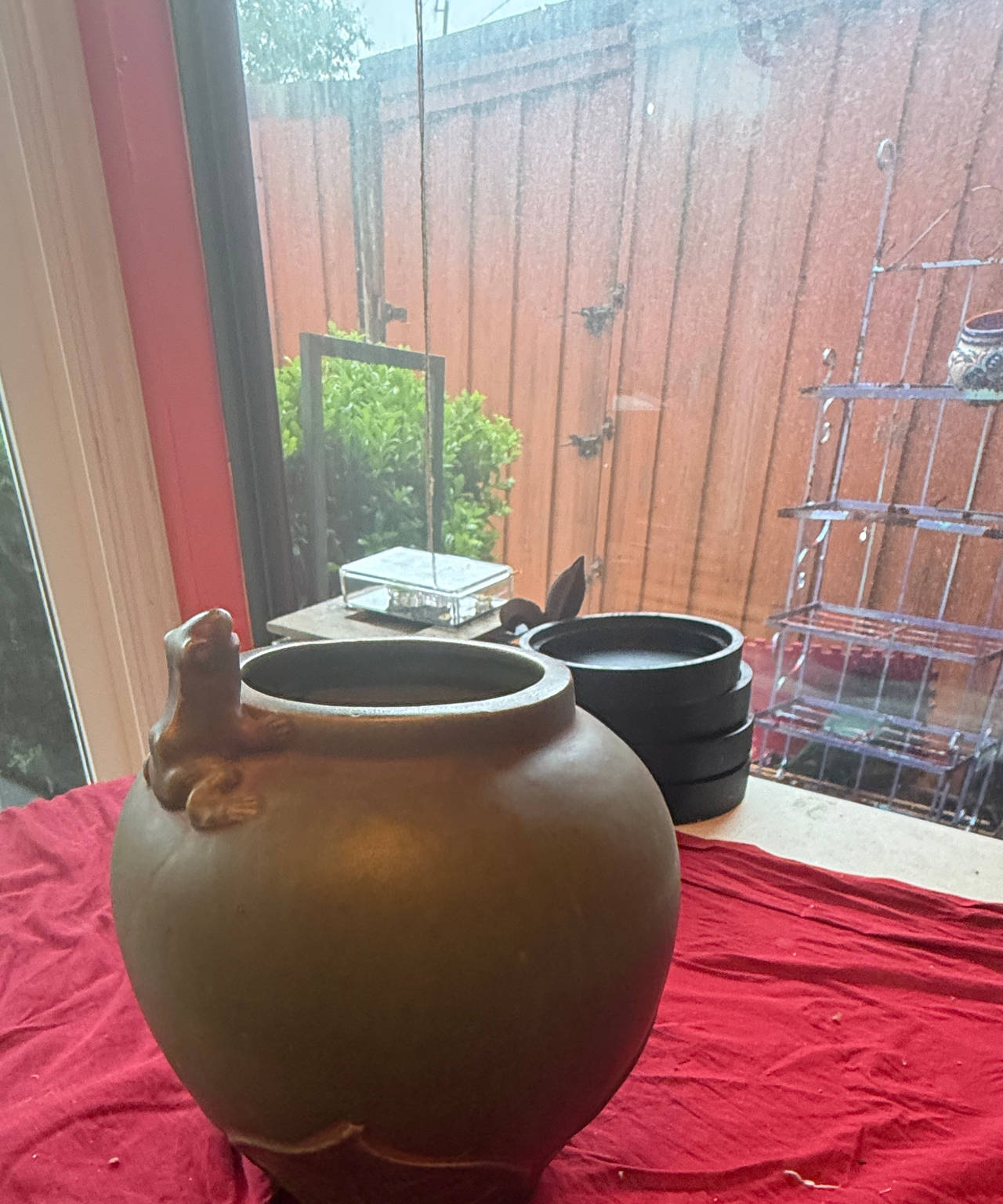 Ceramic Frog Planter Pot