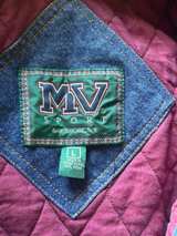 Boeing 777 Vintage Denim Varsity Jacket - Image 5