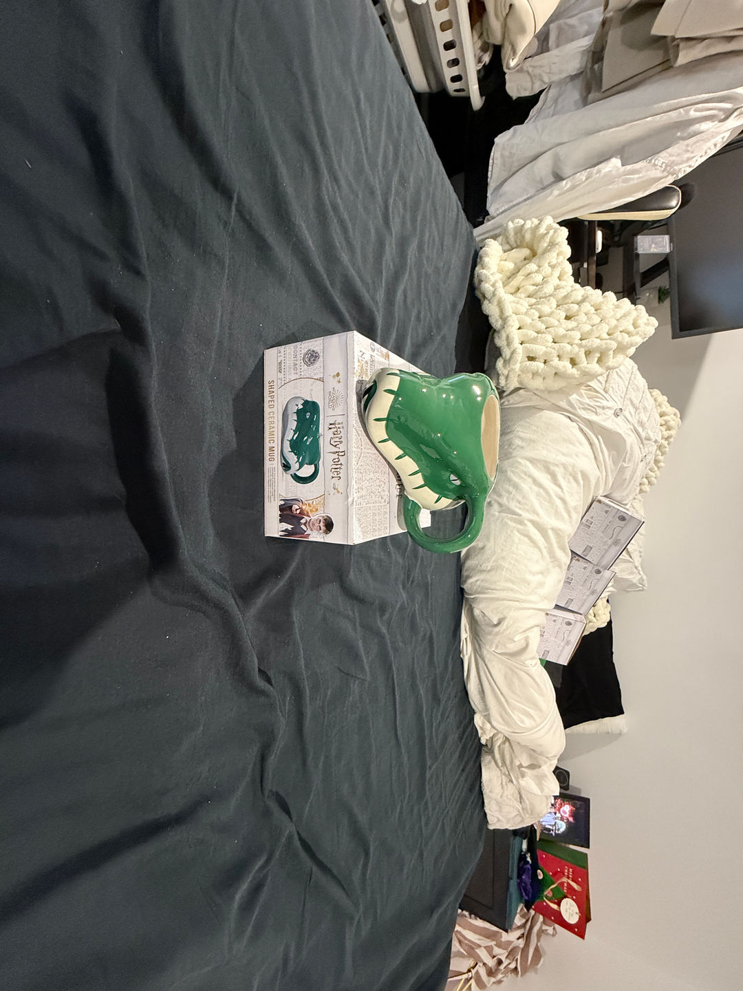 Harry Potter Slytherin Snake Shaped Ceramic Mug