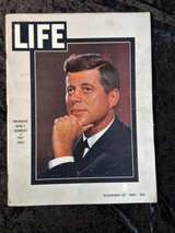 Vintage JFK Memorial Magazine Lot - Life, Look, Saturday Evening Post (7 Issues) - Image 6