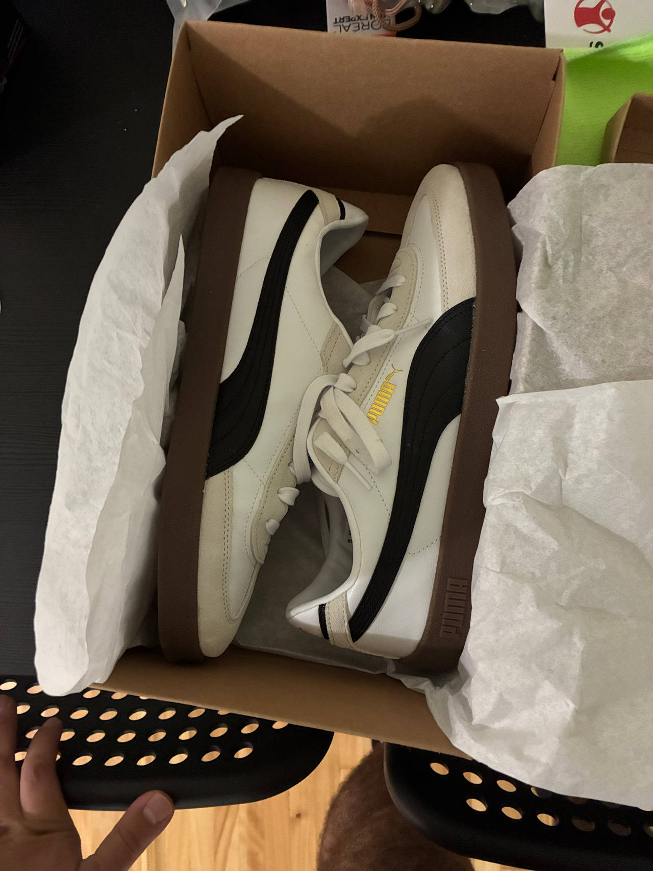 Puma Suede Gum Sole Sneakers