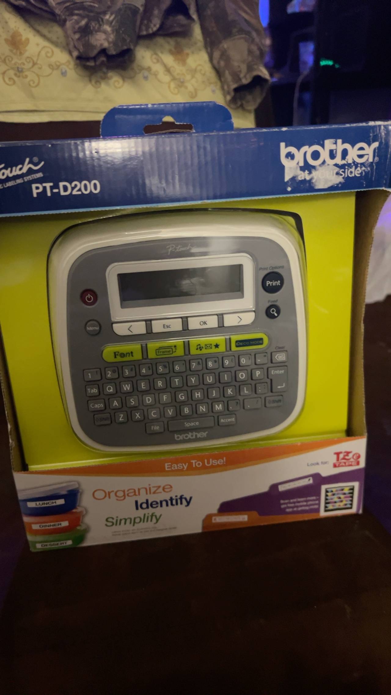 Brother PT-D200 Black Label Maker