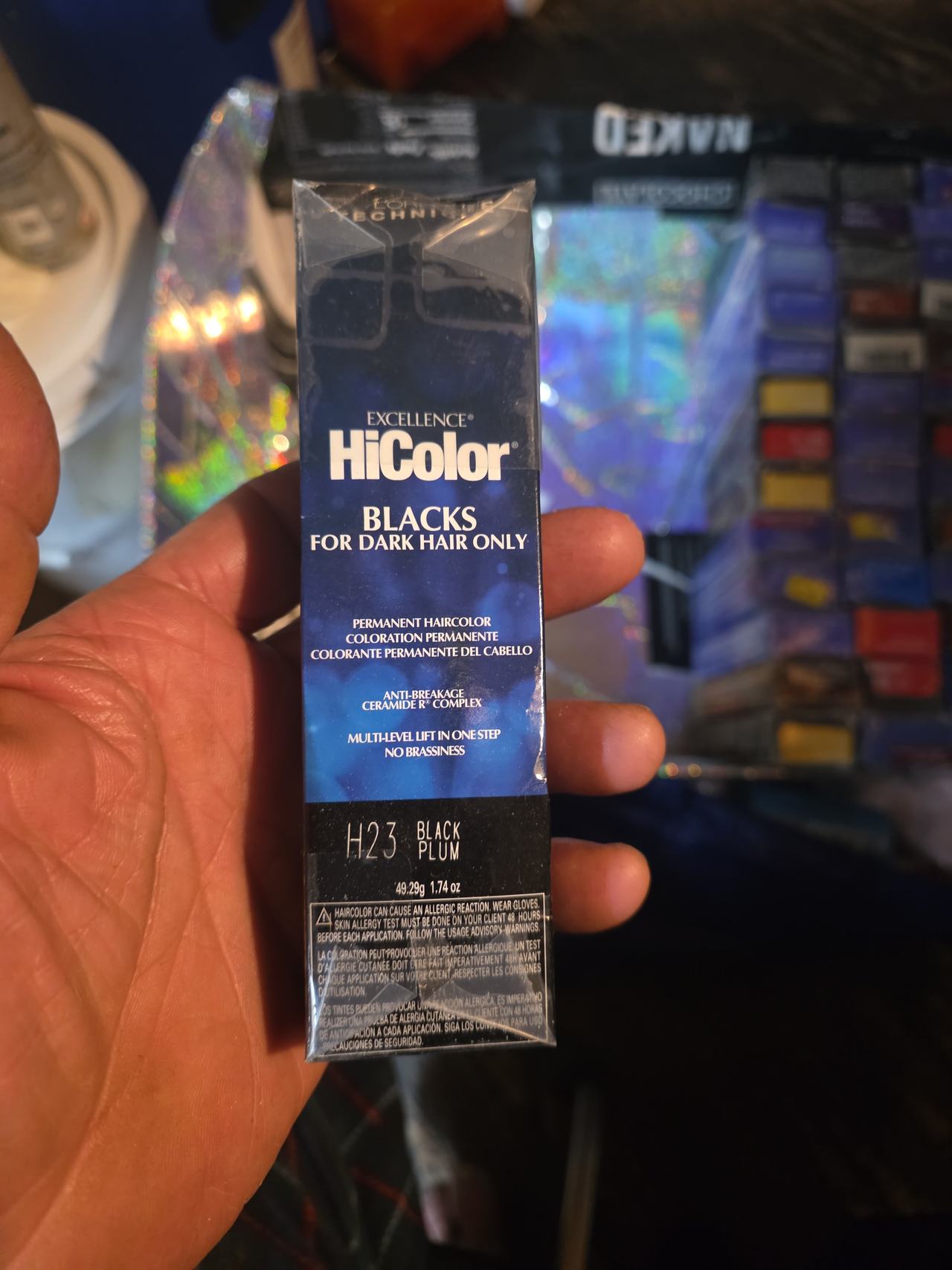 L'Oreal Excellence HiColor Blacks for Dark Hair Only H23 Black Plum