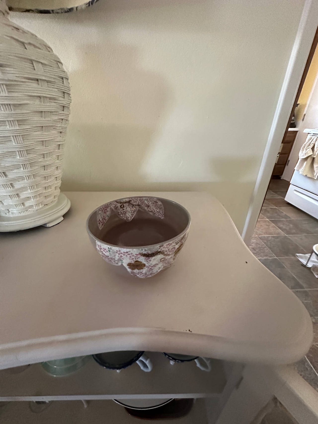 Kintsugi Repaired Ceramic Bowl