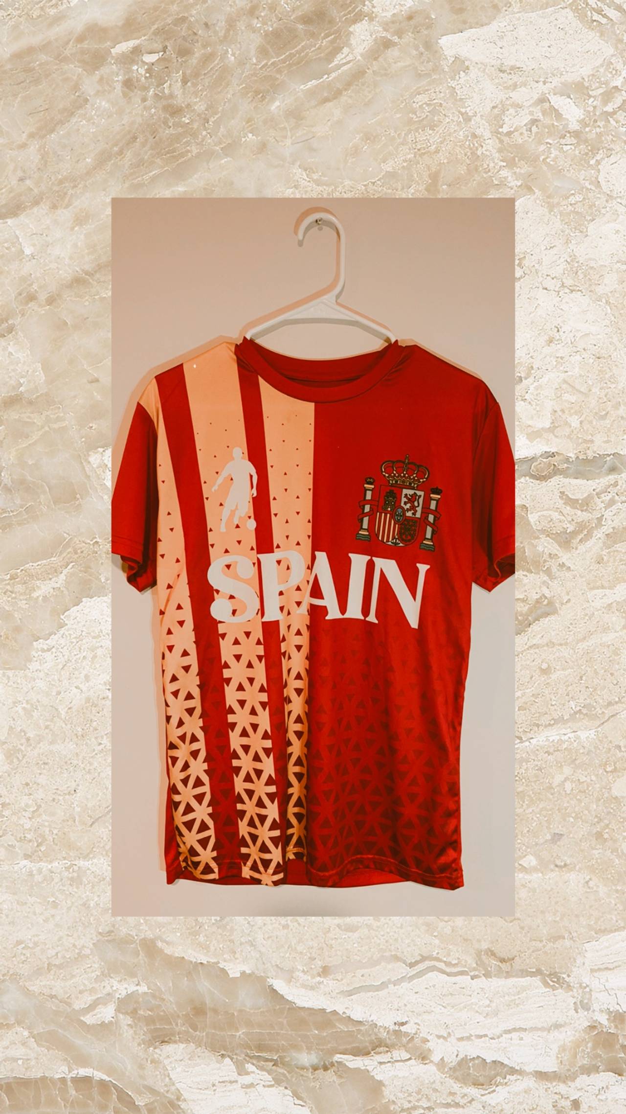 Spain Soccer Team T-Shirt Red