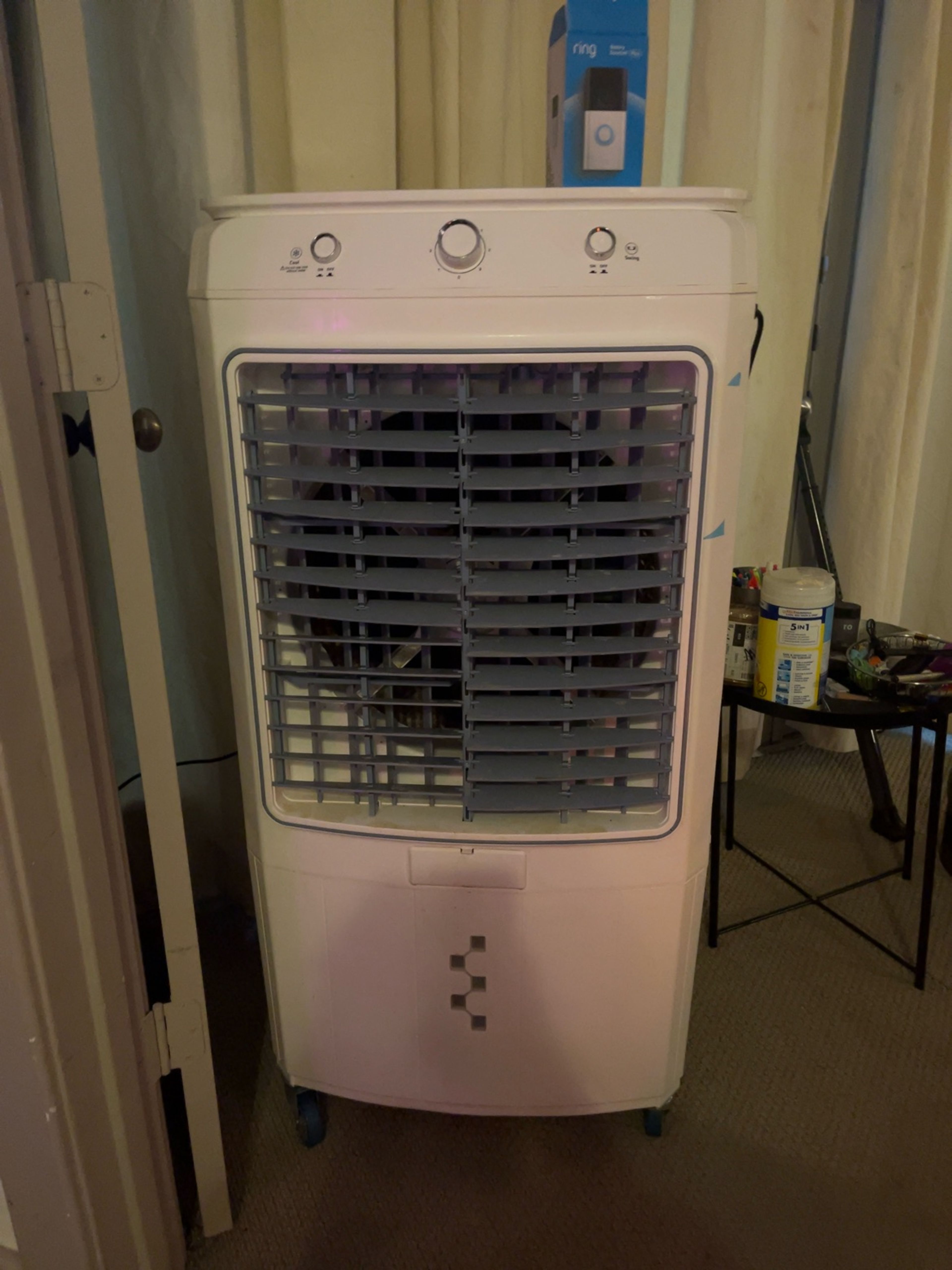 TROPOW 4100 CFM Evaporative Air Cooler with 15.8‑Gallon Tank