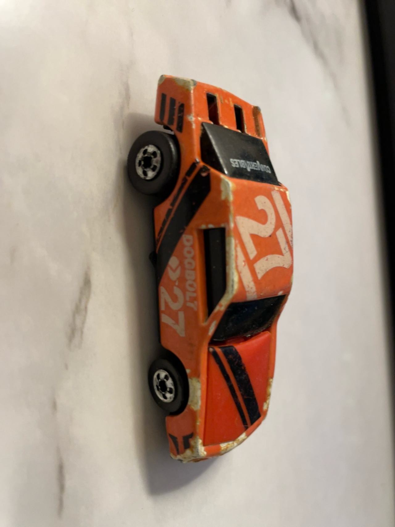 Hot Wheels Vintage Red Pink Sports Car