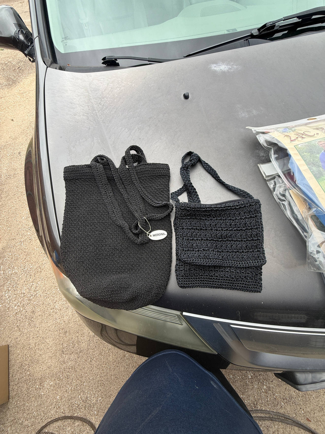 Crochet Bag/purse x2