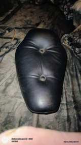 Vintage Harley-Davidson Sportster Solo Seat RDW-92/61-0067 under button - Image 2