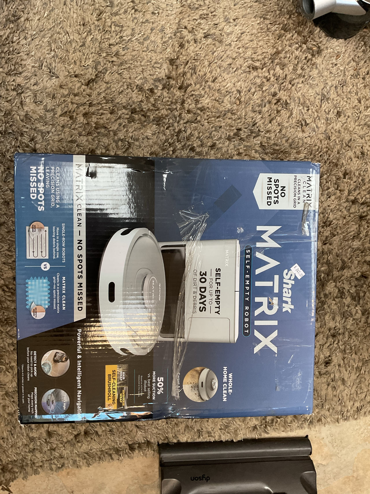 Shark Matrix Self-Empty Robot Vacuum new open box