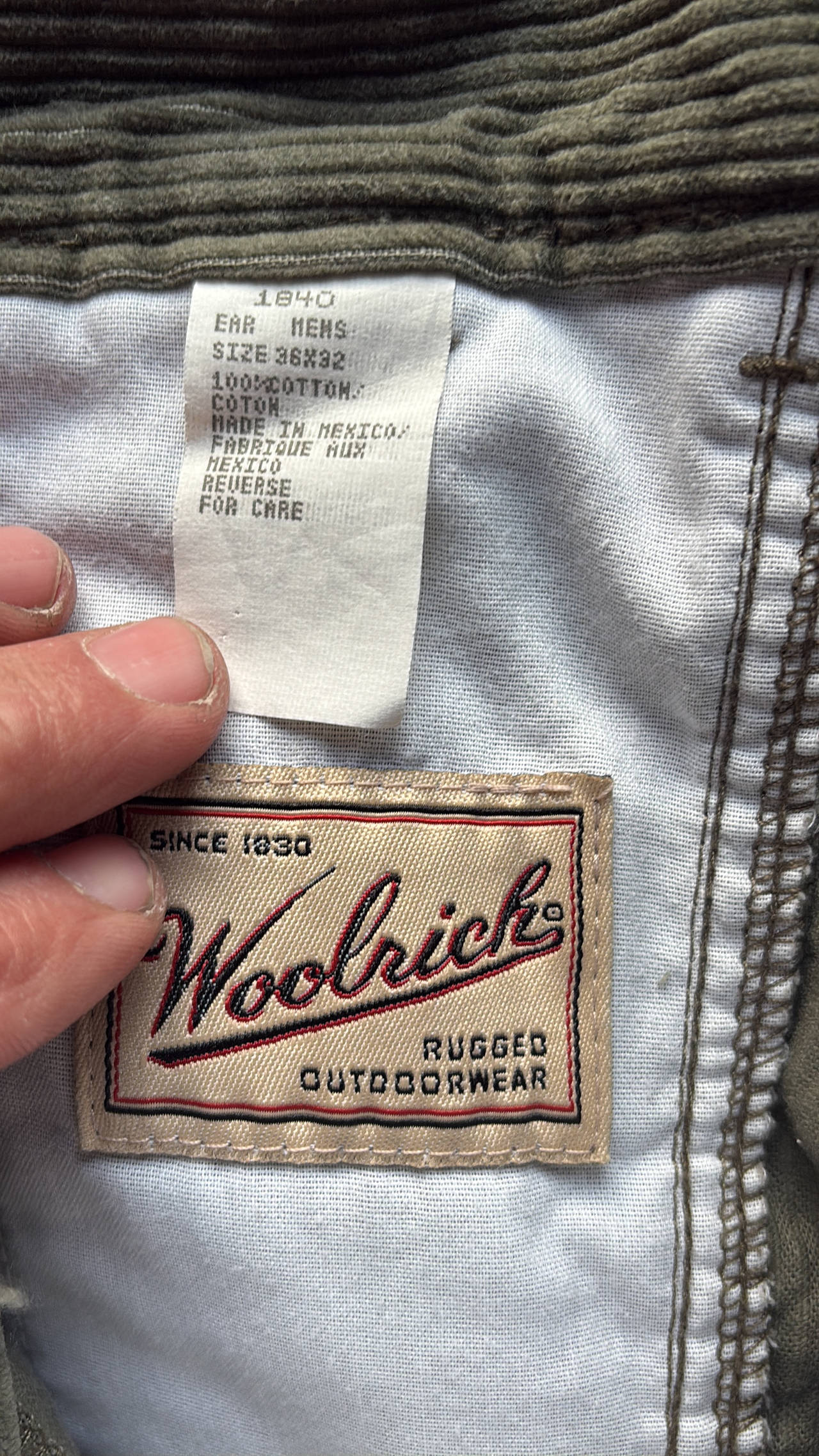 Woolrich Rugged Outdoorwear Pants
