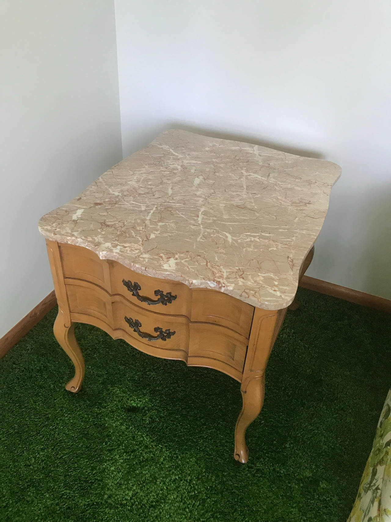 Vintage French Provincial Nightstand