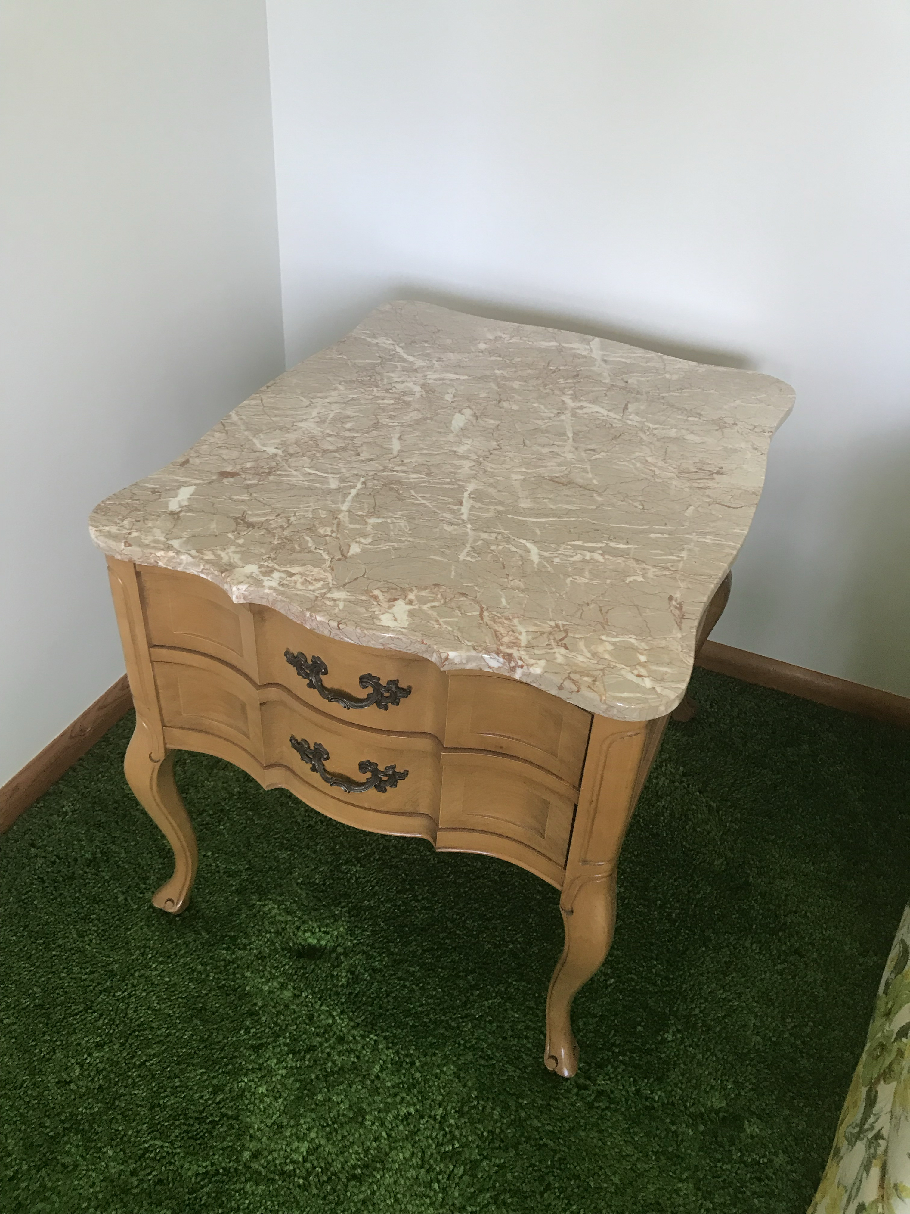 Vintage French Provincial Nightstand