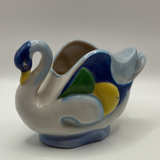 Vintage Ceramic Swan Planter - Image 1