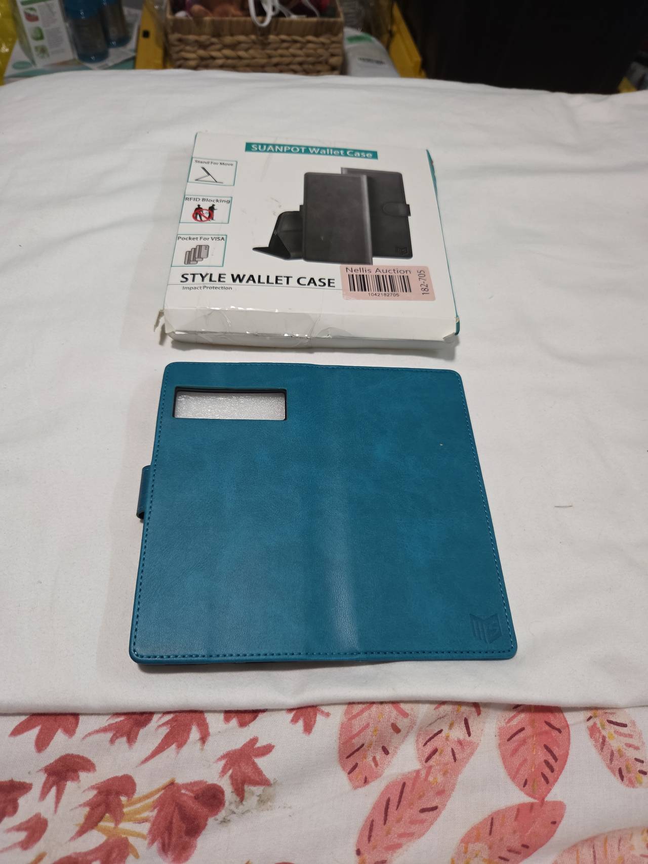 SUANPOT Leather Wallet Phone Case