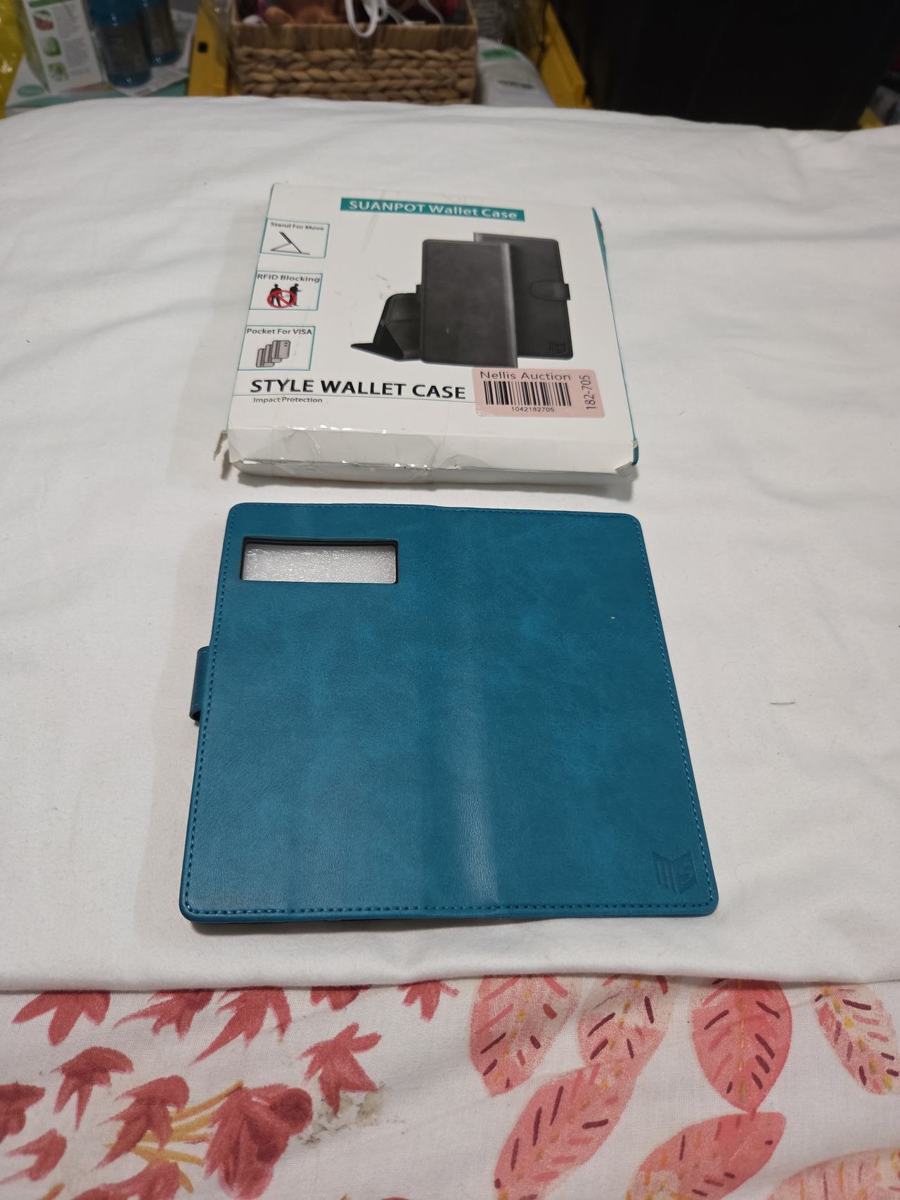 SUANPOT Leather Wallet Phone Case