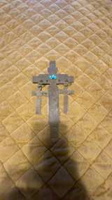 Antique Bronze Orthodox Cross - Image 1