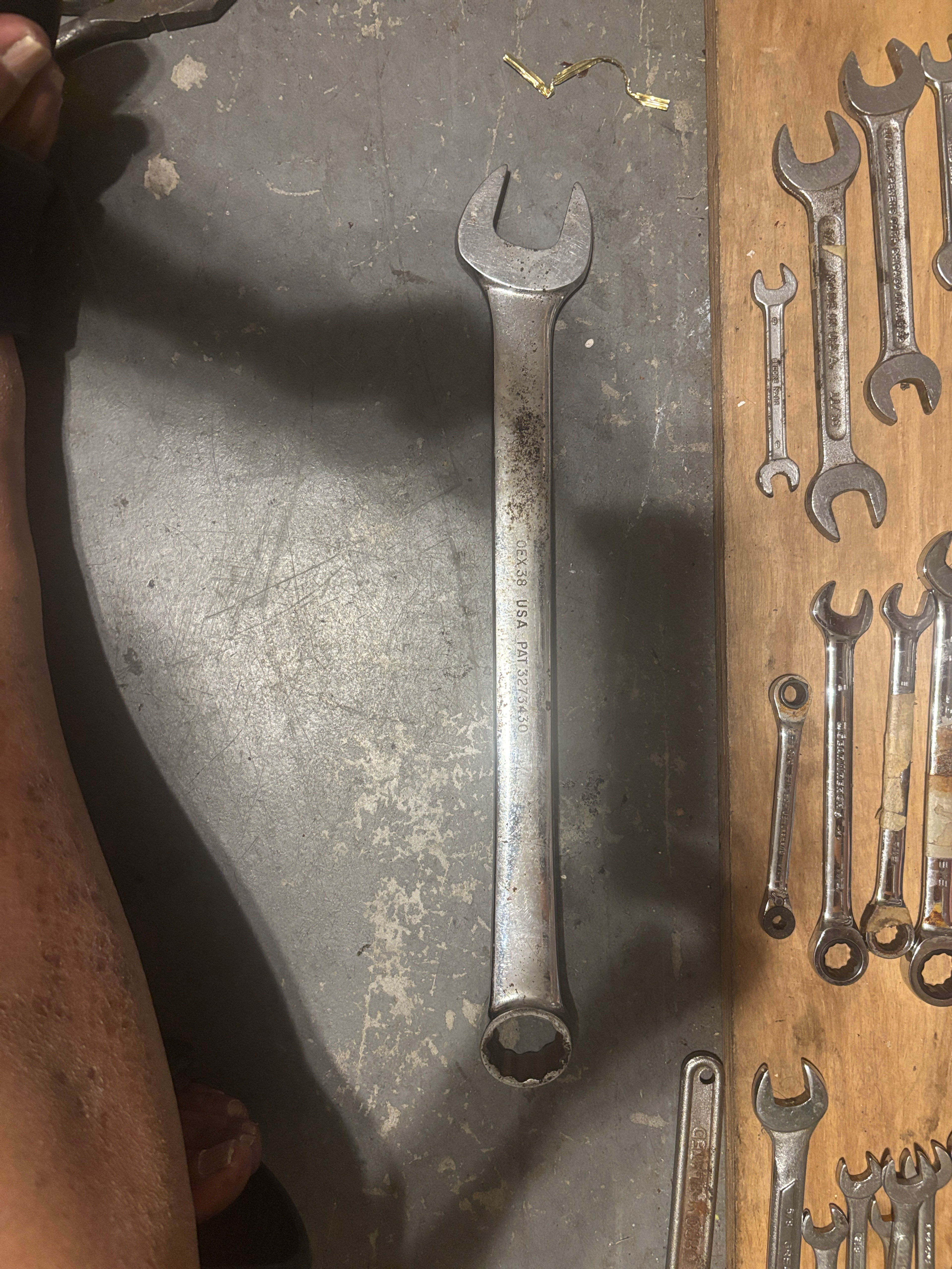 Snap-on OEX38 1-3/16 Combination Wrench