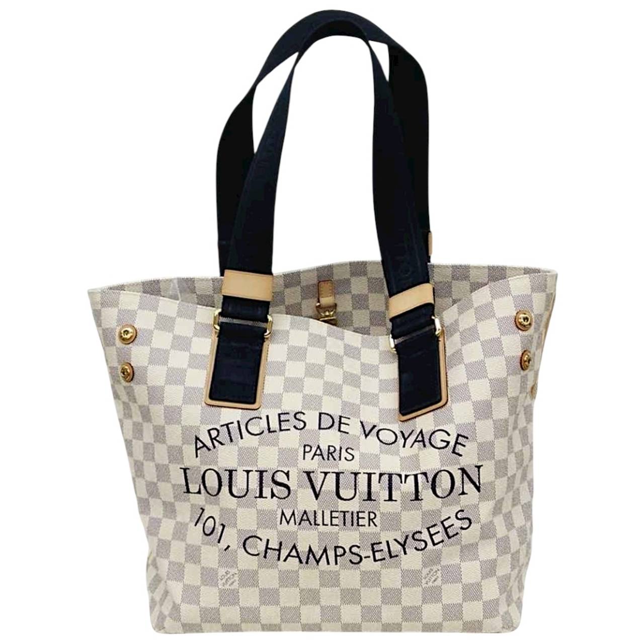 Louis Vuitton Damier Azur Articles de Voyage Tote