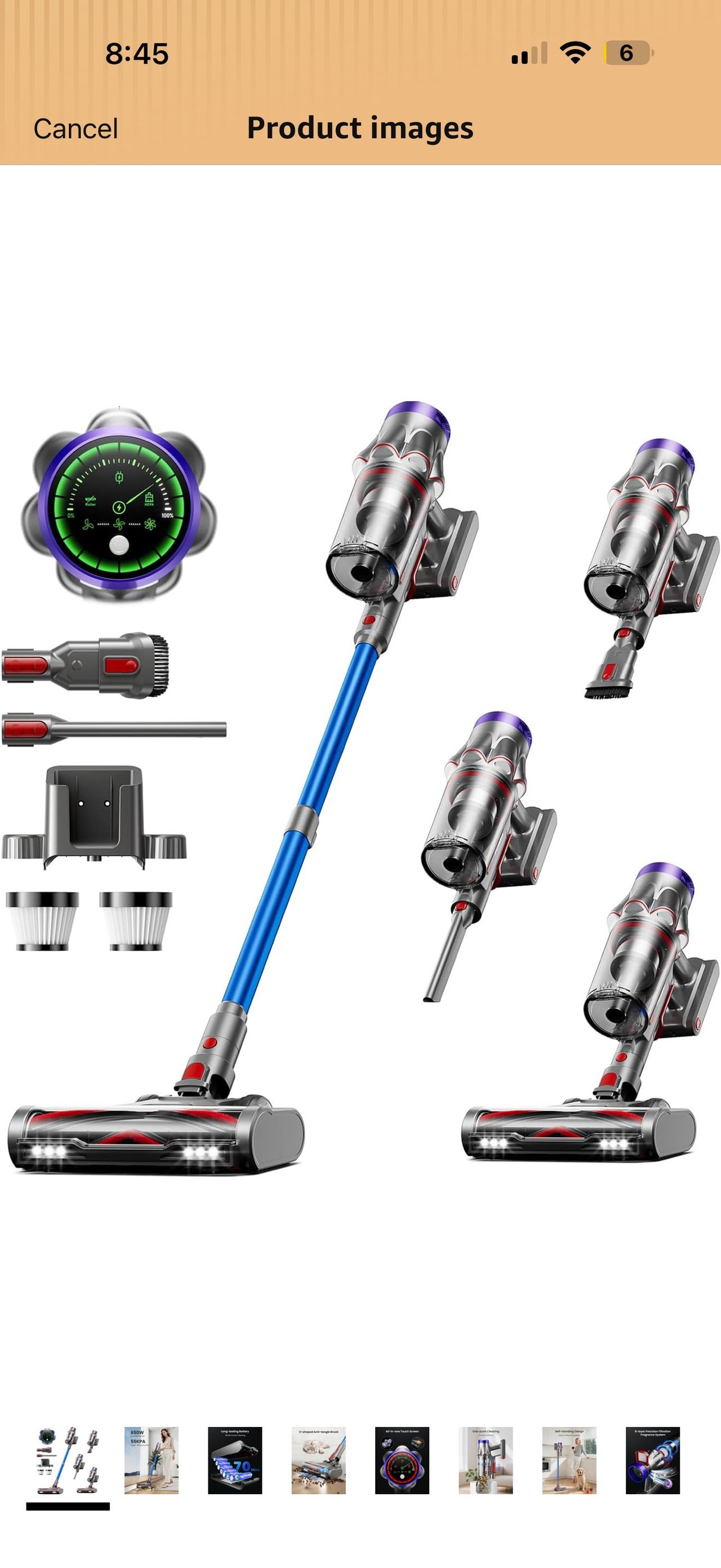 Avalsor Cyber G9 Cordless Vacuum Cleaner