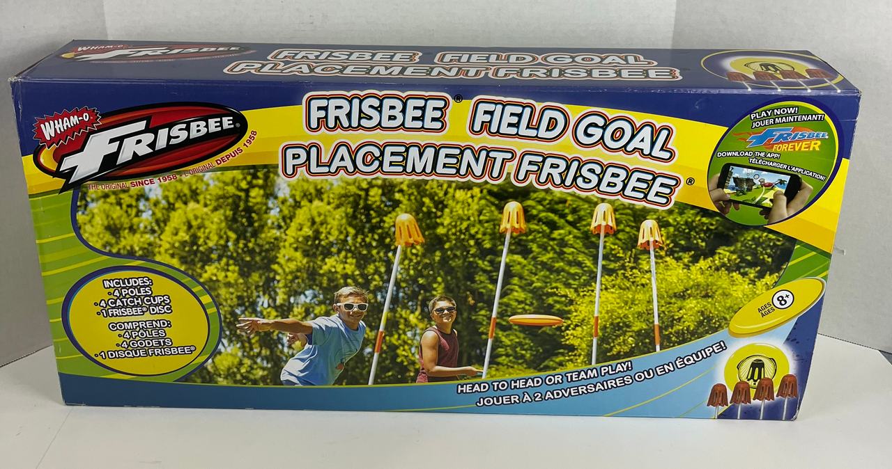 Wham-O Frisbee Field Goal Placement Frisbee