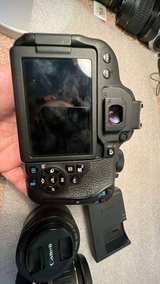 Canon EOS Rebel T7i DSLR Camera with 18-55mm and 50mm Lenses - Image 3