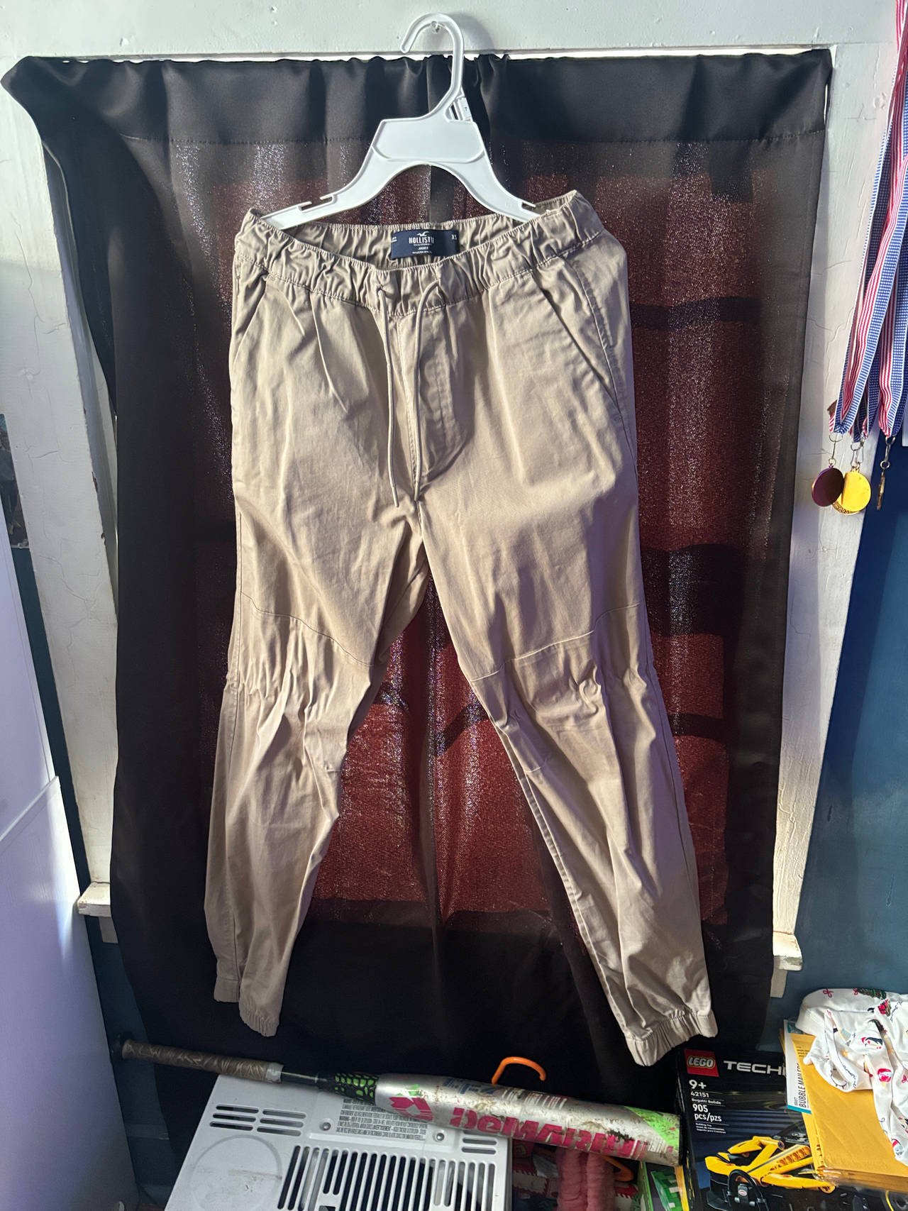 Hollister Khaki Jogger Pants