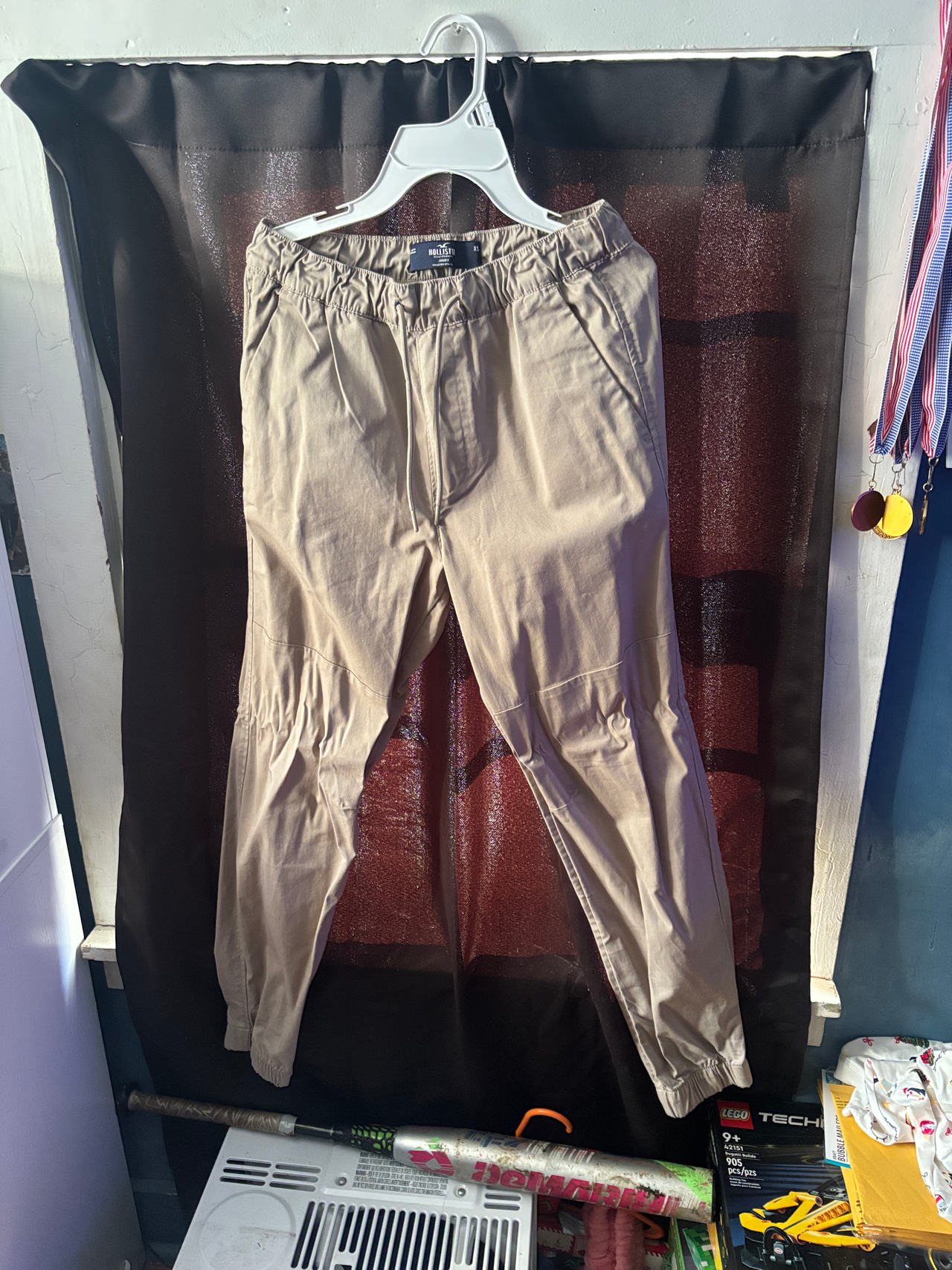 Hollister Khaki Jogger Pants
