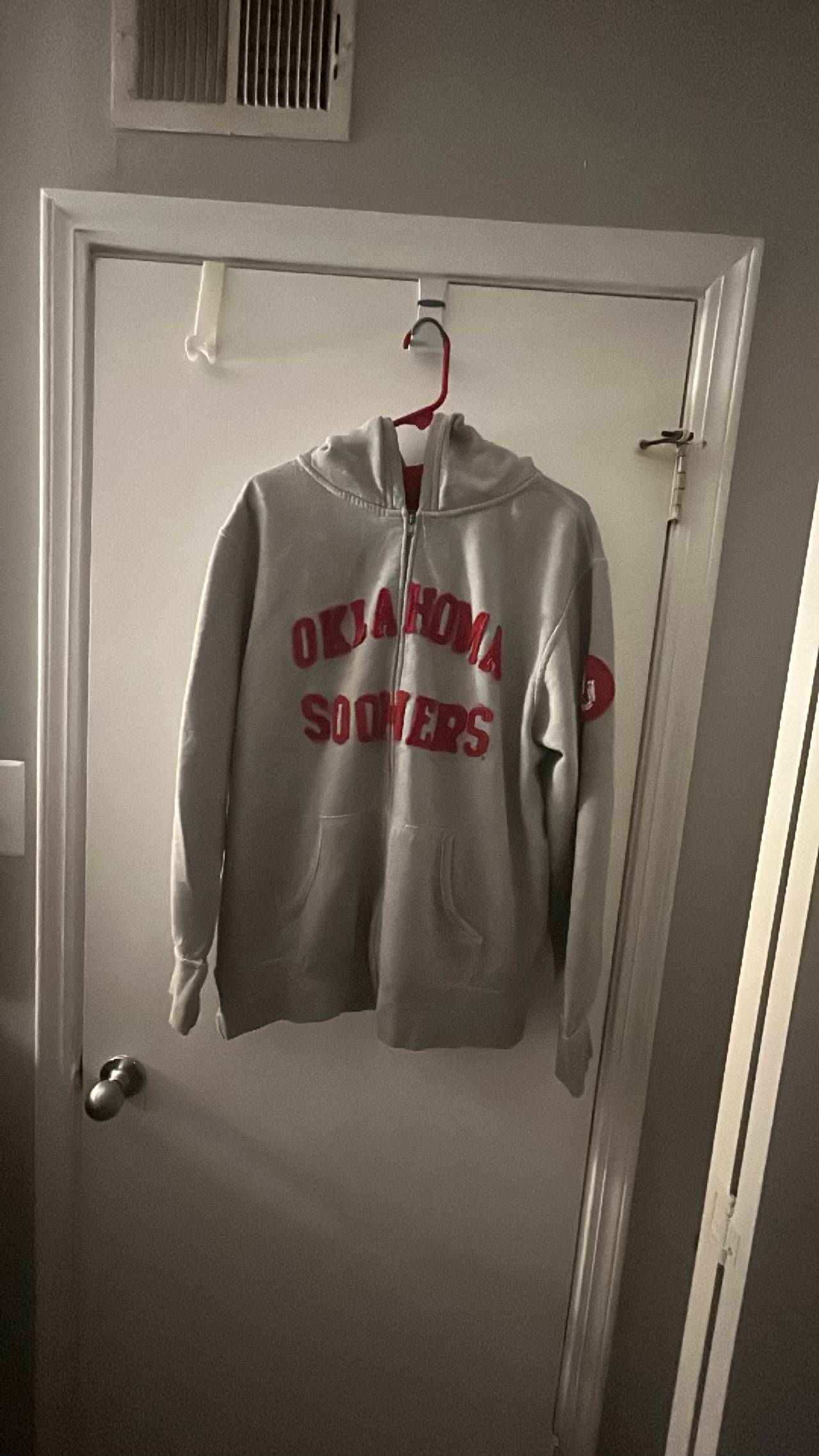 Vintage Champs Oklahoma Sooners Full-Zip Hoodie