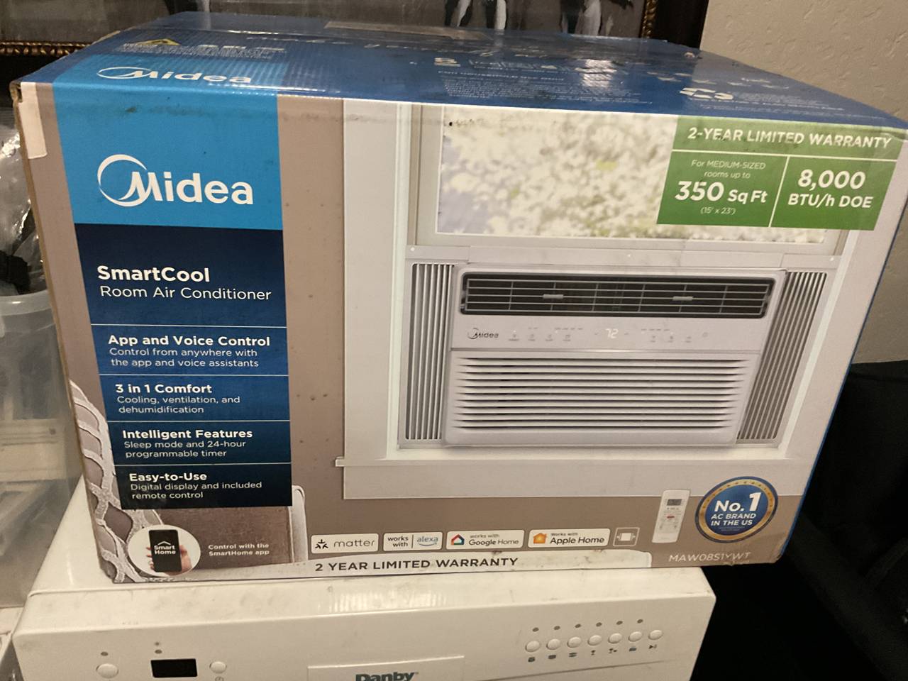 Midea SmartCool 8,000 BTU Window Air Conditioner