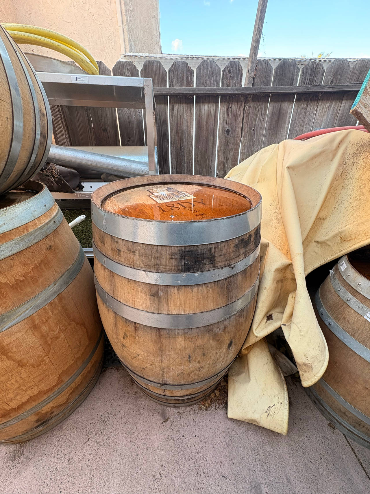 Wooden Barrel