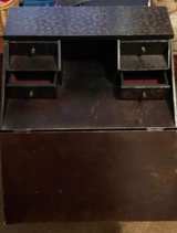Antique writing slope, also known as a portable writing desk or writing box - Image 2
