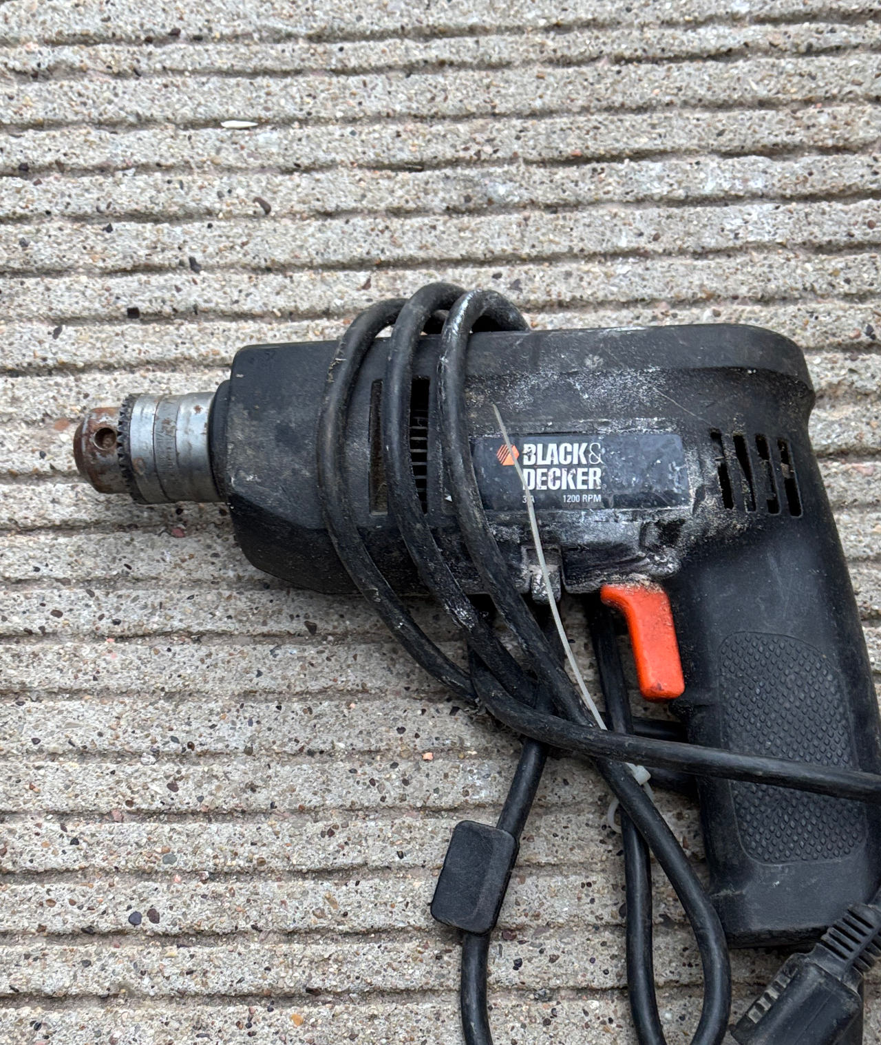 Black & Decker 1200 RPM Corded Drill