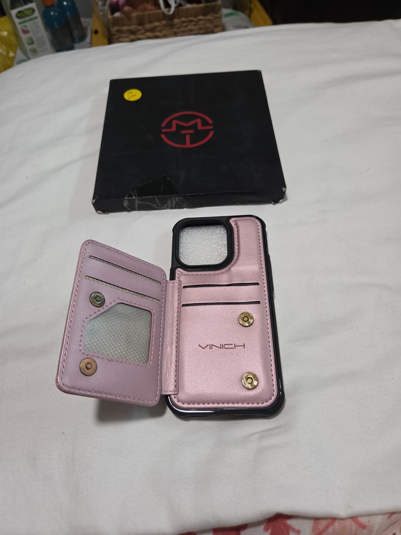 Monasay iPhone 14 Pro Wallet Case