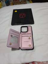 Monasay iPhone 14 Pro Wallet Case - Image 1