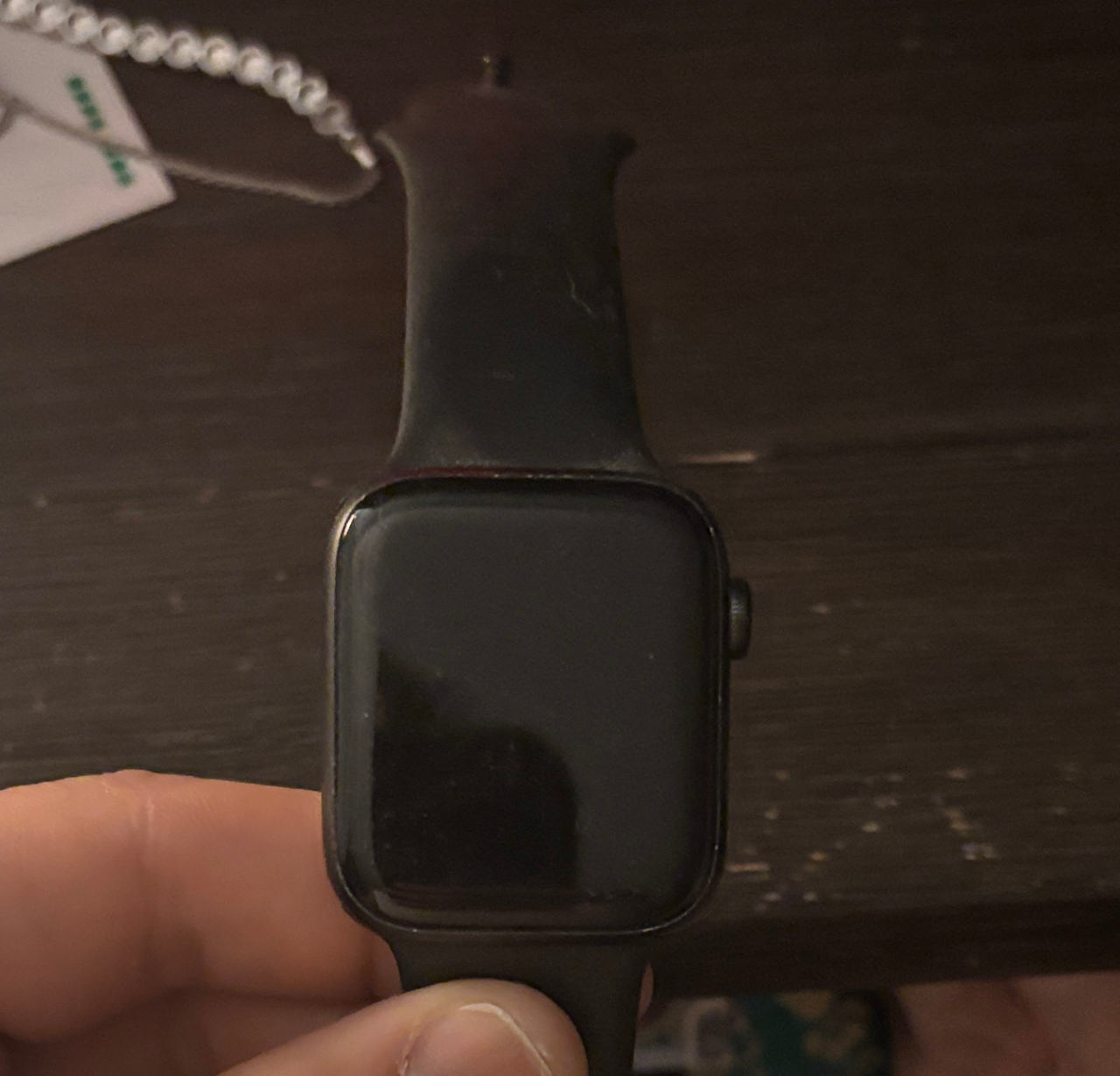 Apple Watch Series 4 (GPS) 44mm Space Gray Aluminum Case with Black Sport Band