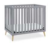 NEW Delta Children Essex Convertible Baby Crib Twin Bed 2.75-Inch Mattress Grey - Image 4