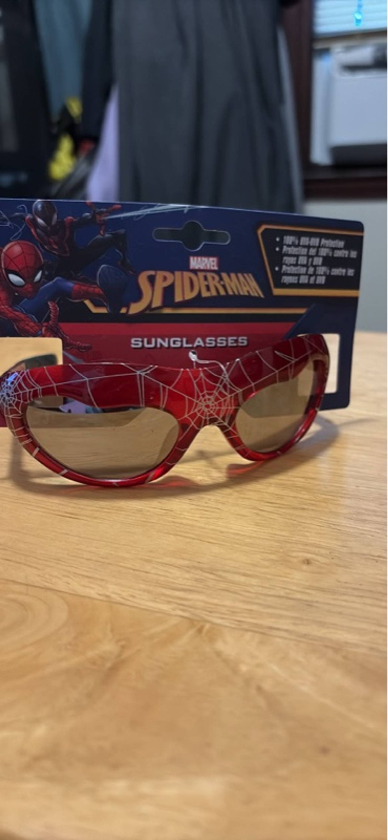 Marvel Spider-Man Kids Sunglasses Red Frame