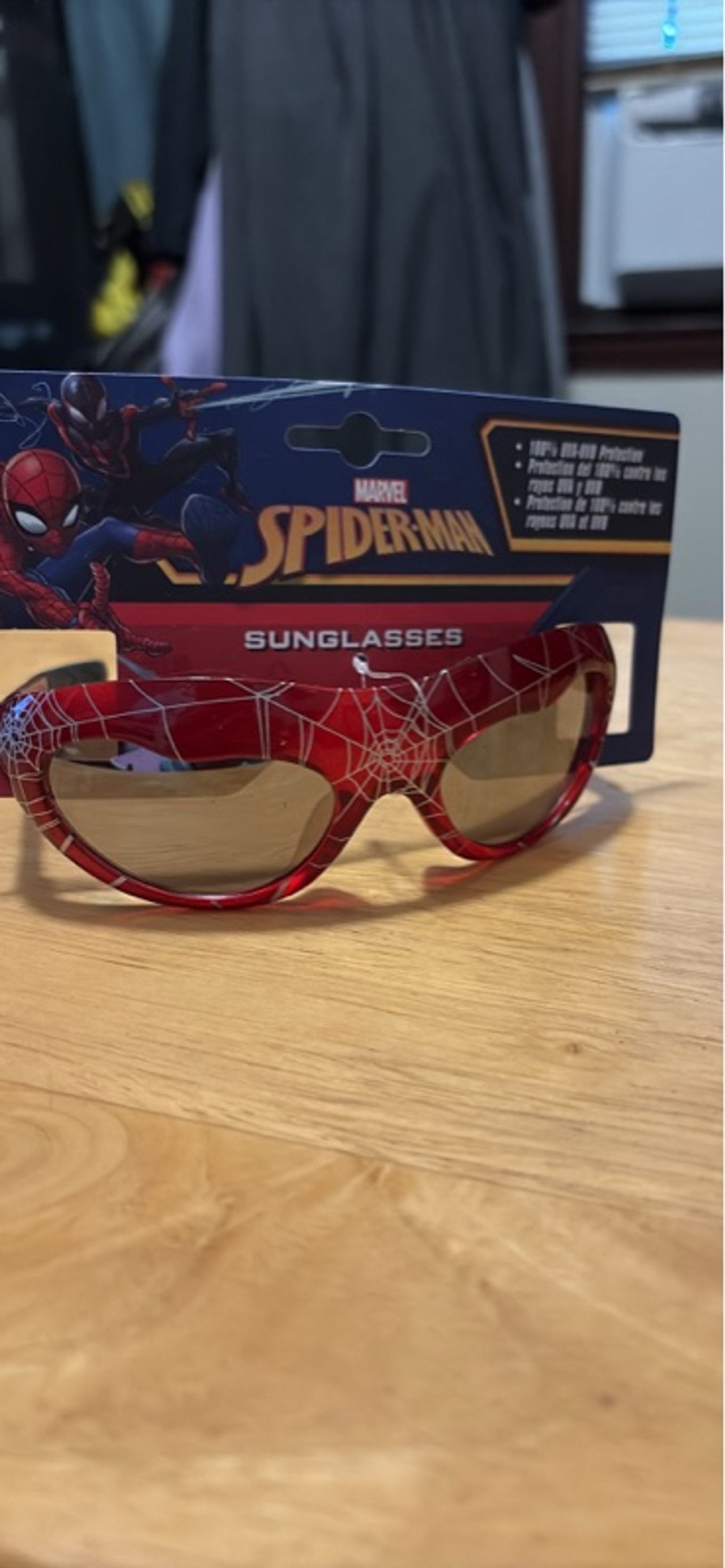 Marvel Spider-Man Kids Sunglasses Red Frame