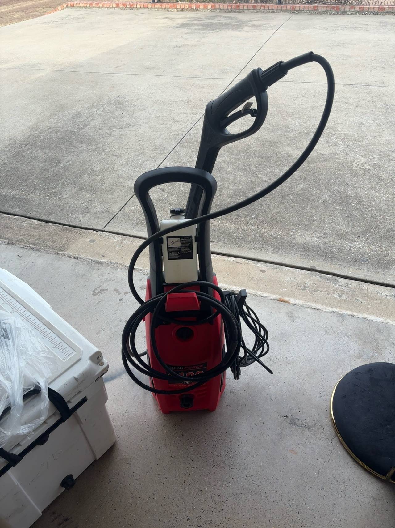 Clean Force 1400 PSI Electric Pressure Washer