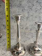 Assorted Silver Plated Candlesticks - Image 5