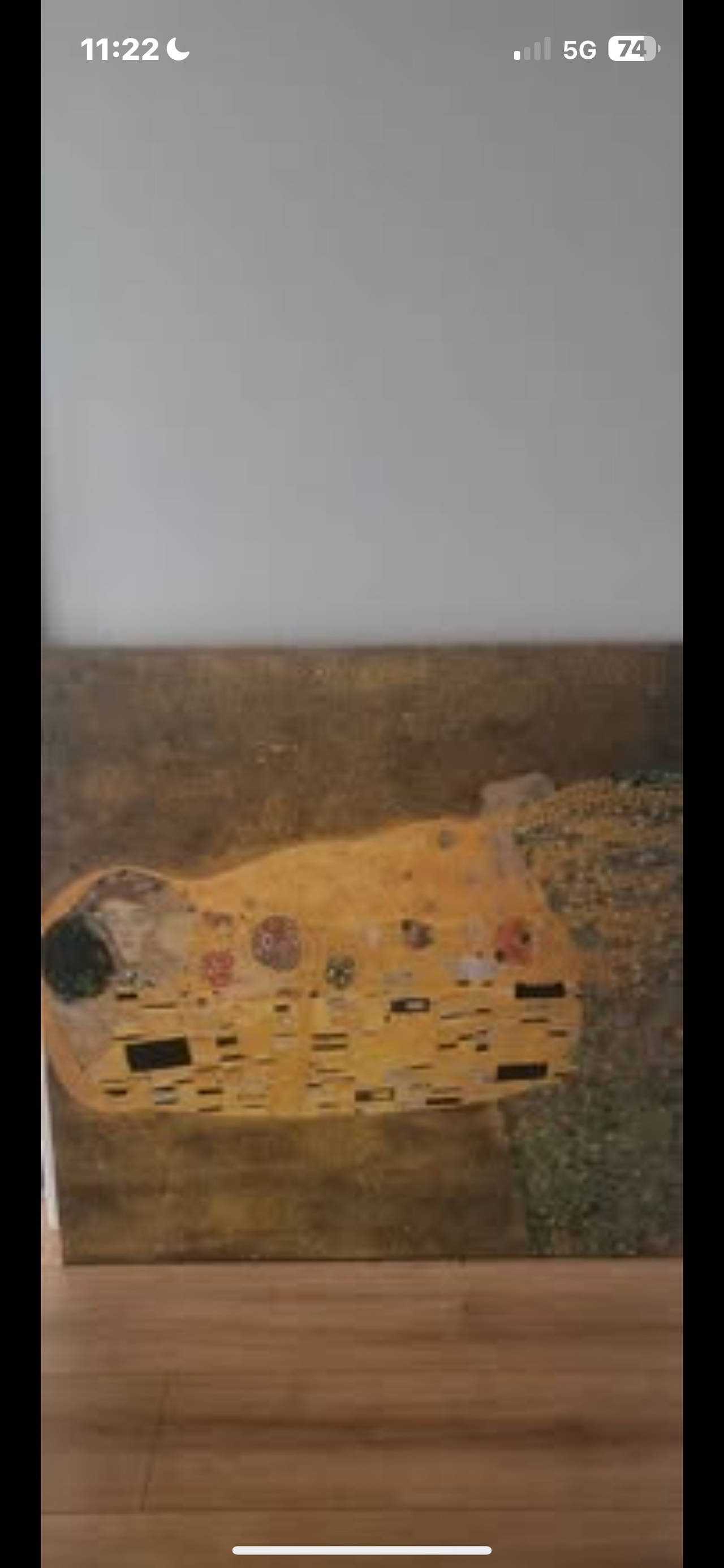 The Kiss (reproduction canvas)