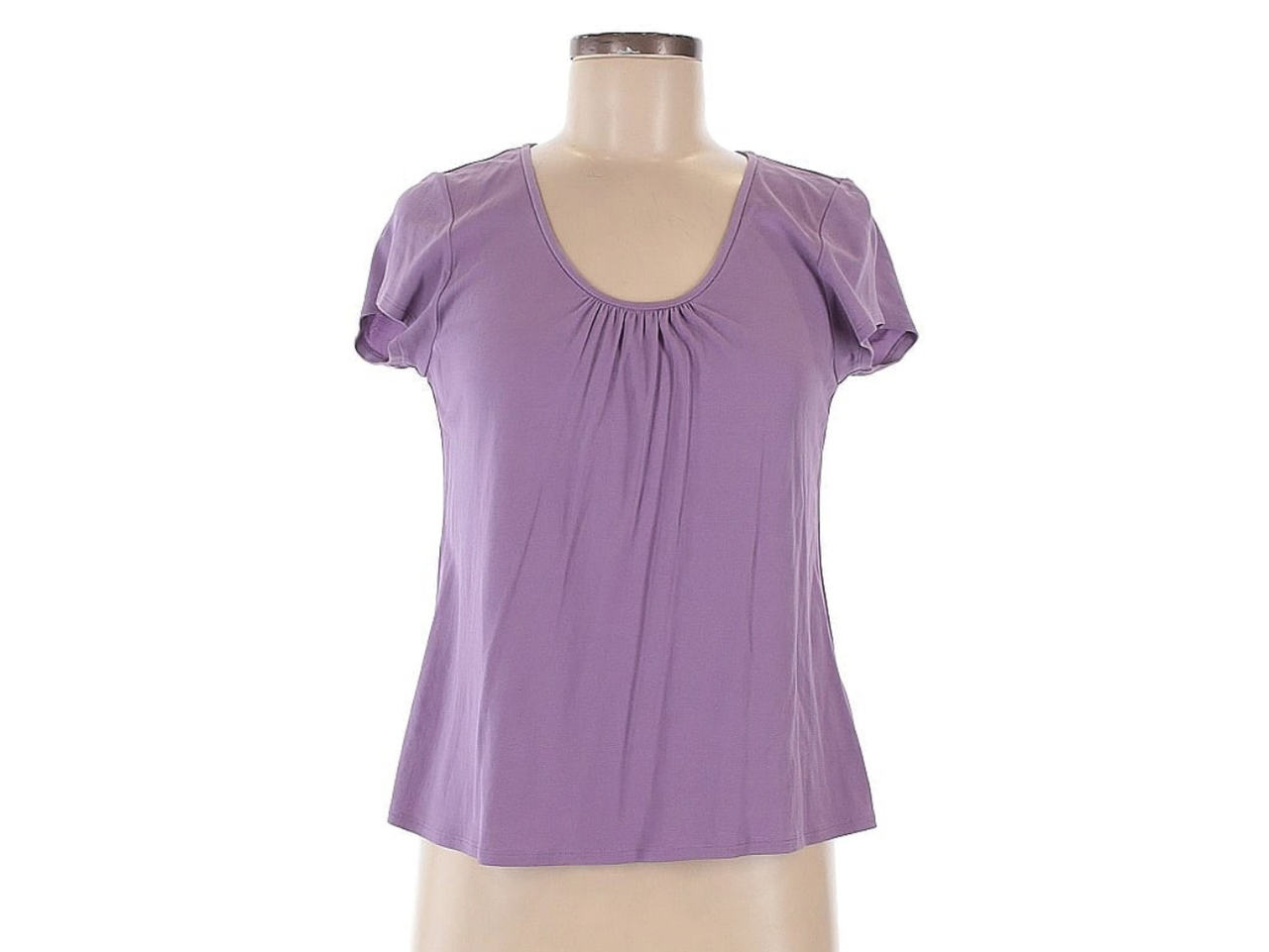 Women's Short Sleeve Scoop Neck Top Eileen fisher


