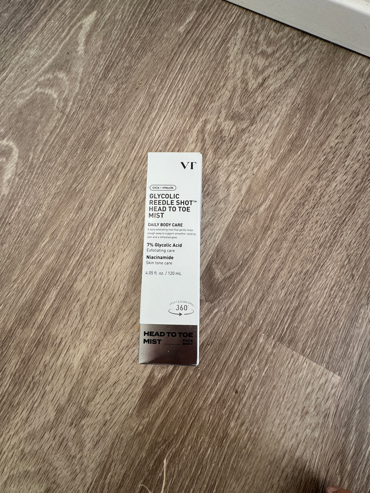 Glycolic Reddle Shot Head to Toe Mist