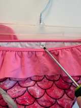 Cat & Jack Girls' Mermaid Scale Rash Guard Swimsuit Set Size 6/7 - Image 2
