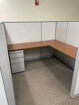 L-shaped Office Cubicle Desk - Image 6
