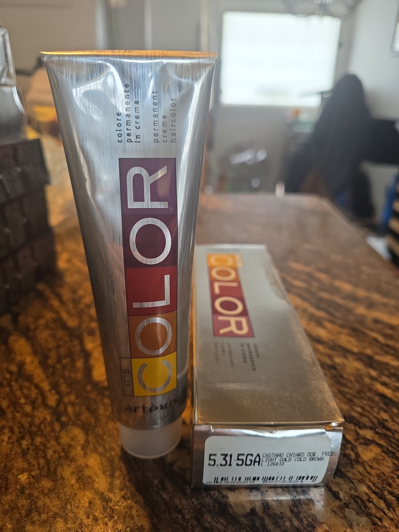 Artègo It's Color Permanent Hair Color 5.31 5GA Light Gold Cold Brown