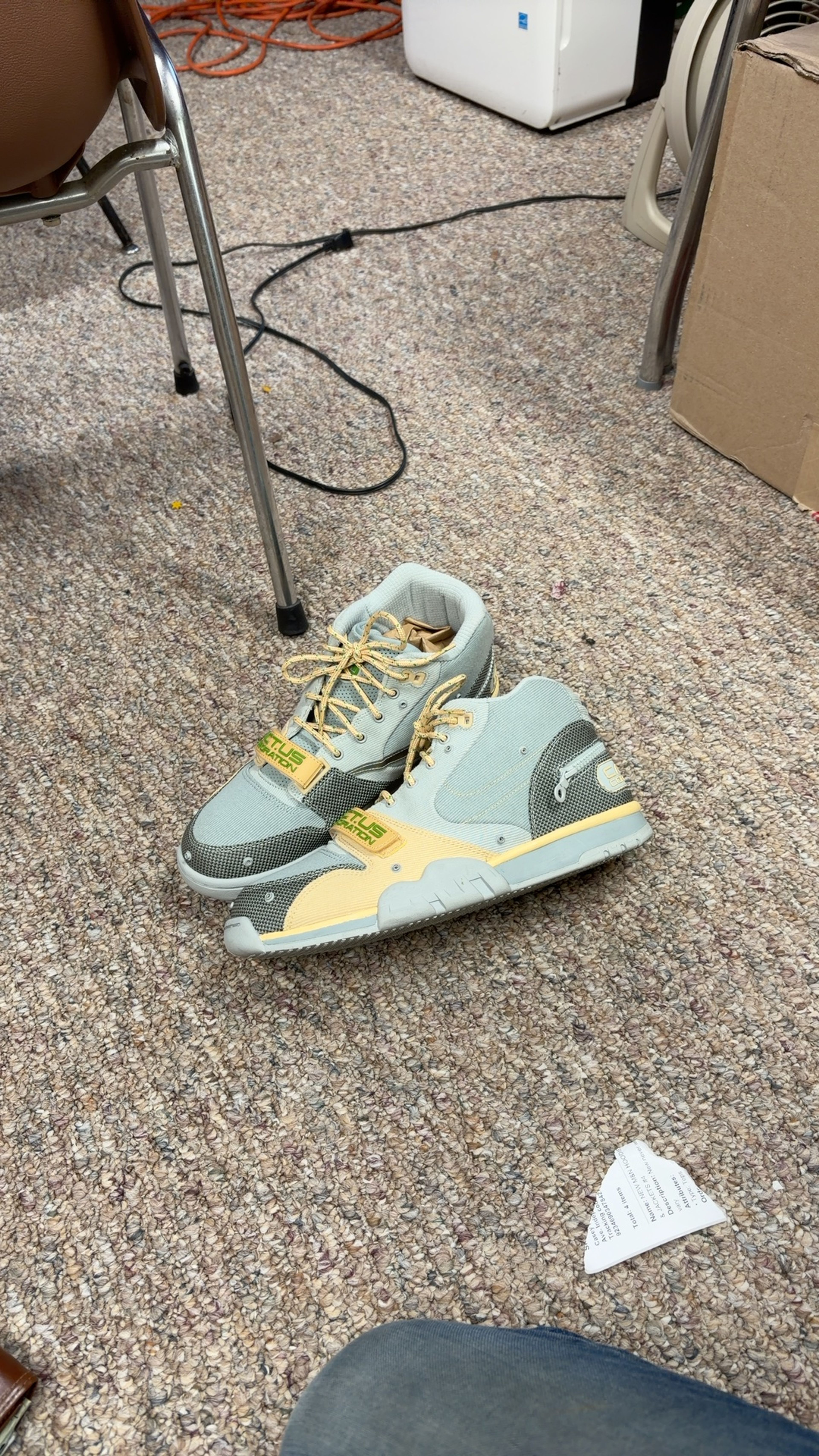 Nike Air Trainer 1 SP Travis Scott Grey Haze