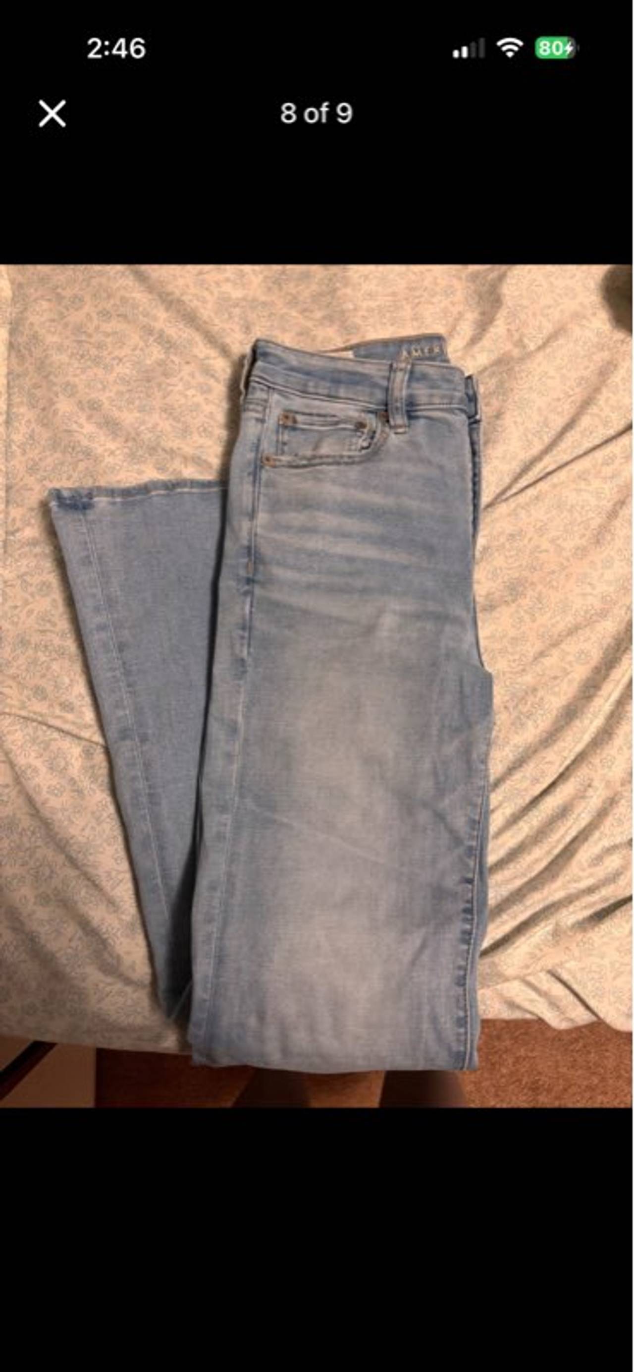 American Eagle High-Waisted Flare Jeans