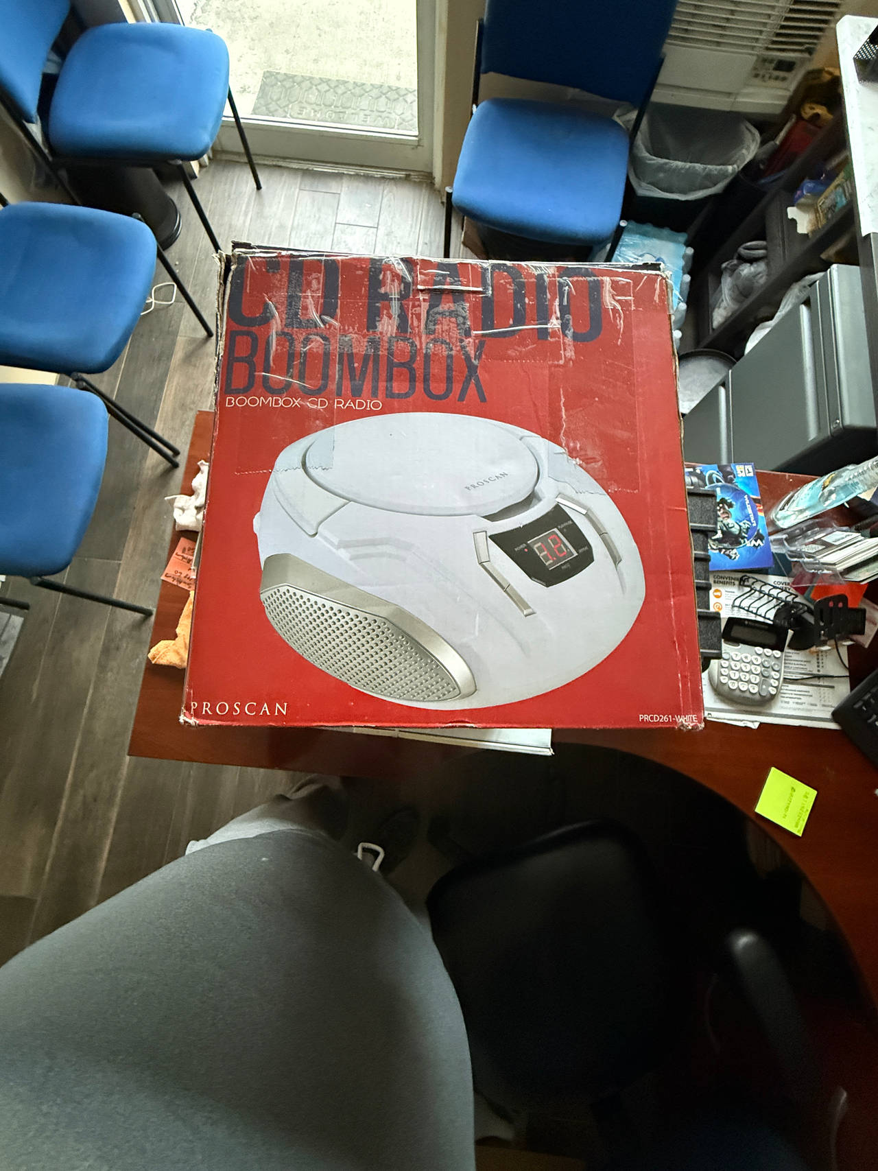 Proscan PRCD261 Portable CD Radio Boombox